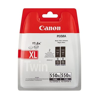 image CANON Cartouche jet d'encre PGI-550XL BK - Noir - Jet d'encre - 2