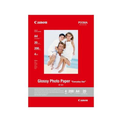 image Canon GP-501 Papier Photo Glacé Format A4 (20 feuilles) - 200g/m²