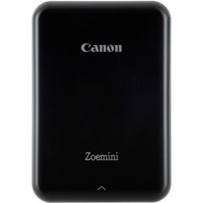 image Canon - Pack Zoemini imprimante photo portable noir + pack de 20 feuilles papier photo