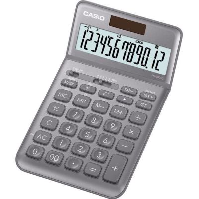 image Casio JW 200 SC GY Calculatrice de bureau Gris