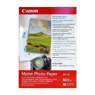 image Canon MP-101 Papier Photo Canon Mat Format A3 (40 feuilles)