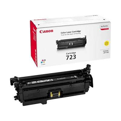 image Canon CRG723 J Cartouche Toner pour Imprimante LBP7750Cdn Jaune