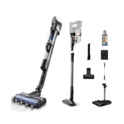 image Philips AquaTrio 9000 Aspirateur Eau & Poussière Sans Fil – Nettoyeur Tout-en-Un pour Poussière, Taches, Liquides et Poils d’Animaux, Brosses AquaSpin Haute Vitesse, Système Auto-Nettoyant (XW9463/11)