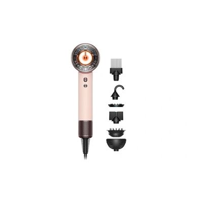 Dyson Supersonic Nural™ sèche‑cheveux Curly+Coily – séchage rapide et intelligent sans dommages, ajustement automatique de température – avec diffuseur et peigne