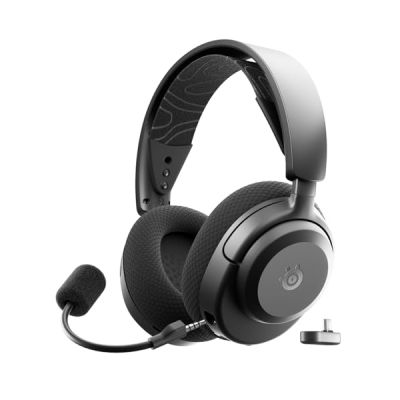 SteelSeries Casque Arctis Nova 3X Wireless - Appli Mobile Companion - Batterie 40h - Haut-parleurs magnétiques en néodyme - 2,4 GHz/Bluetooth - Micro détachable - Xbox, PS5, PC, Switch, Mobile -Noir image SteelSeries Casque Arctis Nova 3X Wireless - Appli Mobile Companion - Batterie 40h - Haut-parleurs magnétiques en néodyme - 2,4 GHz/Bluetooth - Micro détachable - Xbox, PS5, PC, Switch, Mobile -Noir