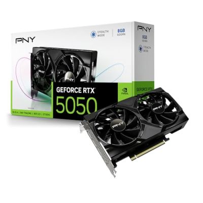 PNY Carte Graphique GeForce RTX™ 5050 8Go Dual Fan DLSS 4