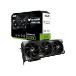image produit ASUS TUF Gaming GeForce RTX 5080 16GB GDDR7 OC Edition – Carte Graphique Gaming (PCIe 5.0, HDMI, Display 2.1, 3.6 Slot, Ventilateurs axiaux, revêtement Protecteur PCB)