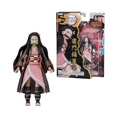 image BANDAI - Ultimate Legends HD - Figurine d'action Demon Slayer 12 cm - Nezuko Kamado - Licence Officielle Demon Slayer - Figurine articulée Nezuko - Jouet Enfant 4 Ans et + - VE88966