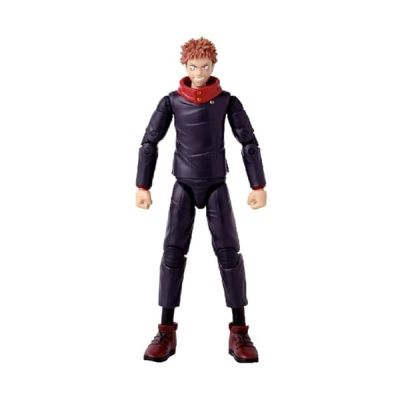 image Bandai - Anime Heroes - Jujutsu Kaisen - Figurine articulée Anime Heroes 17 cm - Itadori Yuji Black Flash - Licence Officielle Jujutsu Kaisen - Figurine d'action Yuji Version Black Flash - 36987