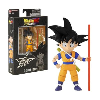 image BANDAI - Dragon Ball Daima Kid Goku - Figurine Kid Goku avec Accessoires - Licence Officielle Dragon Ball - Figurine articulée Mini Goku Dragon Star 17 cm - Jouet Enfant 4 Ans et + - 40735