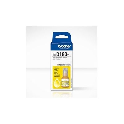 Brother BTD180Y Jaune Bouteille d'encre Originale