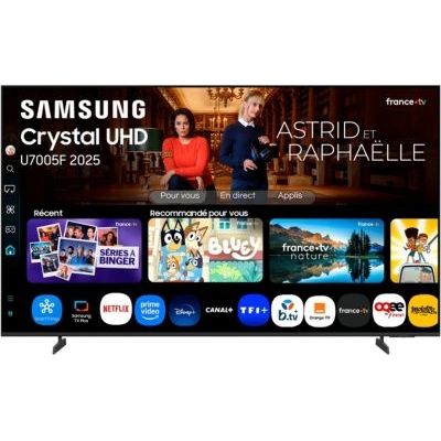image Samsung 43U7000F - TV LED 43 (109 cm) - 4K UHD 3840x2160 - HDR10+ - Smart TV - Gaming Hub - 3xHDMI - WiFi