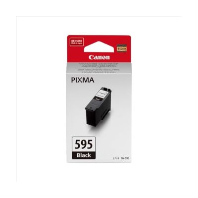 Canon PG-595 - Cartouche d'encre Originale - Jusqu'à 180 Pages A4 (1 x Cartouche Noire) - Compatible imprimantes PIXMA TS
