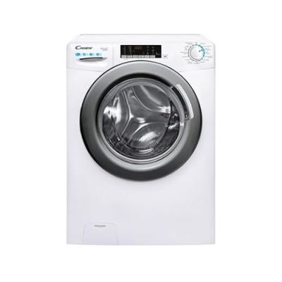 Lave-linge séchant CANDY CSWS496TWMRE/FR - 9 / 6  kg - Induction - 1400 trs/min - 15 prgms - Classe A - Blanc