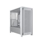 image produit CORSAIR Frame 4000D RS Boîtier Modulaire PC De Taille Moyenne – 3X Ventilateurs RS, Système De Supports Infinirail, Convient Plusieurs Radiateurs 360mm, Compatible avec Cartes Mères Inversée – Blanc