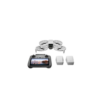 Bundle Fly More DJI Flip (radiocommande RC 2 avec écran), Drone Caméra 4K UHD pour adultes, Décollage palmaire, Retour automatique, Vol intelligent, Trois batteries pour un temps de vol de 93 min image Bundle Fly More DJI Flip (radiocommande RC 2 avec écran), Drone Caméra 4K UHD pour adultes, Décollage palmaire, Retour automatique, Vol intelligent, Trois batteries pour un temps de vol de 93 min