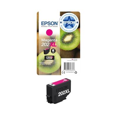image Cartouche d'encre Epson originale 202 XL magenta Amazon Dash Replenishment est prêt