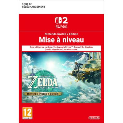 DLC Mise à niveau Nintendo Switch 2 Edition pour The Legend of Zelda: Tears of the Kingdom • Code de téléchargement pour Nintendo