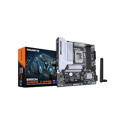 image GIGABYTE B860M Gaming X WIFI6E Carte mère - Processeurs Intel Core Ultra, VRM 8+1+2+2 Phases, jusqu'à 9200MHz DDR5, 1xPCIe 5.0 + 1xPCIe 4.0 M.2, LAN 2,5 GbE, WiFi 6E, USB 4