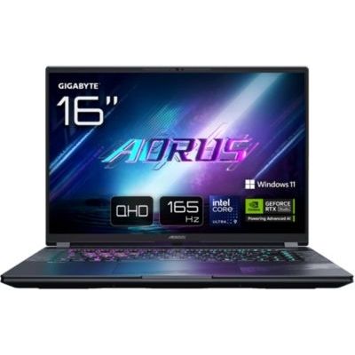 image GIGABYTE AORUS Elite 16 BWH Ordinateur Portable Gaming - 16,0“, 165Hz WQXGA, Intel Ultra 9 275HX, RTX 5070, 32Go DDR5, 2xSSD Gen4 1To, Windows 11 Pro, Garantie 2 Ans, AORUS Elite 16 BWHC3FRC65SP