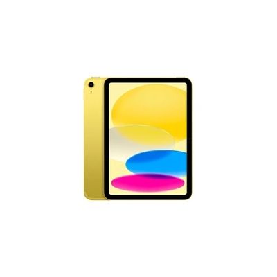 image Apple iPad avec Puce A16 : Écran Liquid Retina 11 Pouces, 256 Go, Wi-FI 6 et connectivité cellulaire 5G, caméras Avant/arrière 12 Mpx, Touch ID, autonomie d’Une journée – Jaune