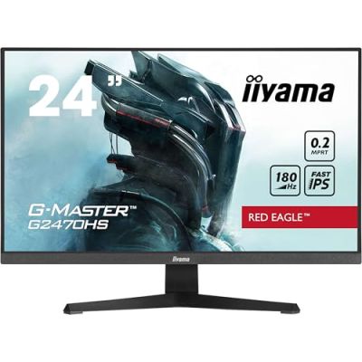 Ecran PC Gamer - IIYAMA - 24 - FHD - 180Hz - Dalle IPS - 02ms - G2470HS-B1