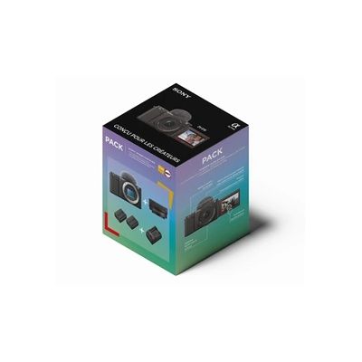 PACK ZV-E10 + E 16-50mm f/3,5-5,6 OSS + 2ème BATTERIE + CHARGEUR
