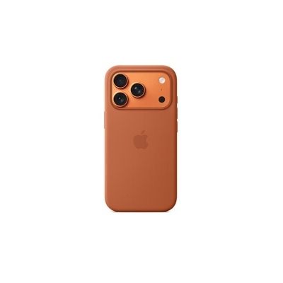 image Apple Coque en Silicone avec MagSafe pour iPhone 17 Pro – Terracotta ​​​​​​​