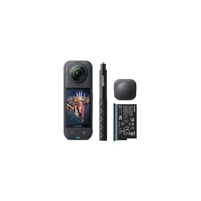 image Caméra daction - INSTA360 - X5 - Starter Bundle -  Vidéo 360° 8K - 180 min dautonomie