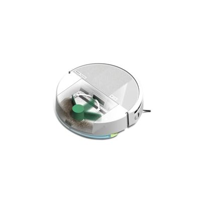 iRobot Roomba 205 DustCompactor Combo Robot - Compacte automatiquement Les débris à l’intérieur du robot jusqu'à 60 Jours - Sans sac - Clearview LiDAR - 7KPa - Se Recharge et reprend Le Travail -Blanc
