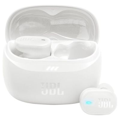 image JBL Tune Buds 2, Écouteurs sans Fil Bluetooth, 48 h d'autonomie, résistance à l'eau et à la poussière IP54, résistance à l'eau et à la poussière IP54, Connexion multipoint, Blanc