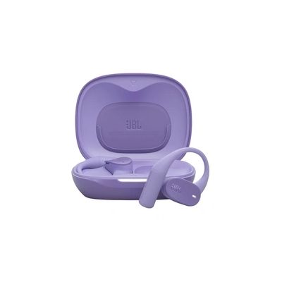 image JBL Sense Lite True Wireless écouteurs Ouverts sans Fil, Conception Crochet d'oreille, Conduction aérienne, OpenSound, 32 h d'autonomie, étanches IP54, compatibles Headphones, Violet