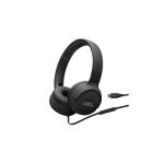 image produit JBL Tune 520 C, Casque Filaire Supra-auriculaire Confortable avec Micro, Son JBL Pure Bass, préréglages EQ, connectivité USB-C, Design Pliable et câble Anti-nœuds, Noir