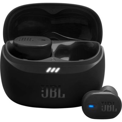 image JBL Tune Buds 2, Écouteurs sans Fil Bluetooth, 48 h d'autonomie, résistance à l'eau et à la poussière IP54, résistance à l'eau et à la poussière IP54, Connexion multipoint, Noir