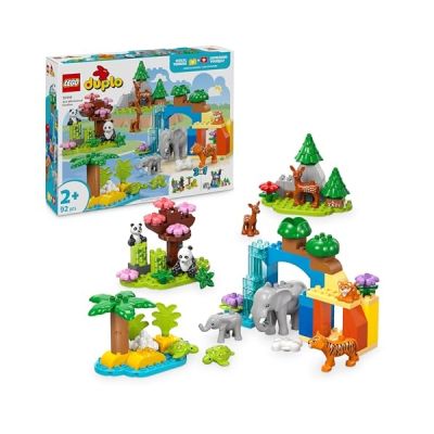 LEGO Duplo Familles d’Animaux Sauvages 3-en-1 10446