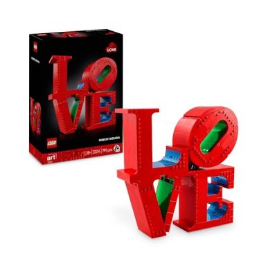 LEGO Art Love - Set de Construction pour Adulte - Décoration Romantique - Activité de Loisirs Créatifs - Idée de Cadeau pour Femme, Homme ou Adolescent.e 31214