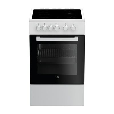 Cuisinière vitrocéramique Beko FSS57000GW 50 cm