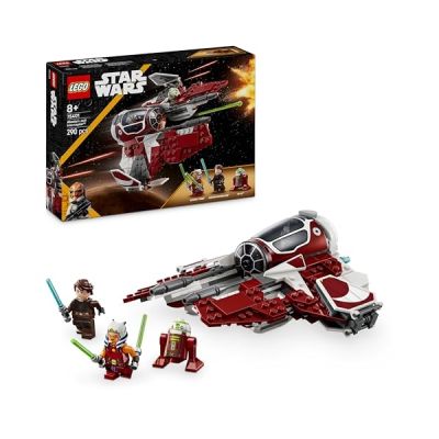 LEGO Star Wars 75401 Le Jedi Interceptor d’Ahsoka - Inclut Skywalker avec Sabres Laser et droïde R7-A7 - Jeu de Construction avec Chasseur à Construire pour garçons dès 8 Ans, Fans de The Clone Wars