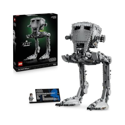 image LEGO Star Wars 75417 Le Marcheur at-St - Set de Construction pour Adulte - Maquette UCS pour Décoration Intérieure avec Minifigurine & Plaque Descriptive - Cadeau Collector pour Fans