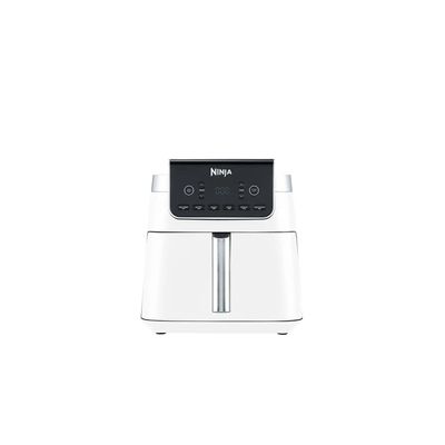 image Ninja Air Fryer MAX PRO, 6.2L, sans huile, grand tiroir, rôtir, cuire, frire, familial, numérique, panier et plaque de cuisson compatibles lave-vaisselle, Blanc AF180EUWH