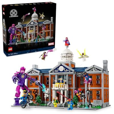LEGO Marvel 76294 Exclu Cdiscount Les X-Men : l’institut Xavier - Cadeau danniversaire avec super-héros