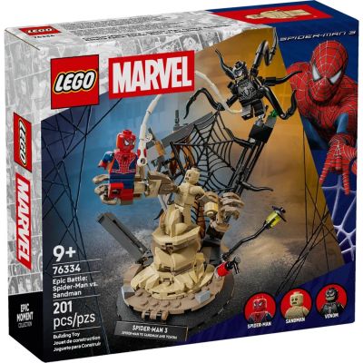 LEGO Marvel Le Combat légendaire Entre Spider-Man et Sandman 76334