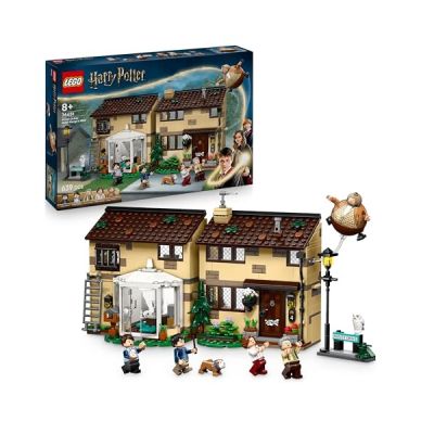 image LEGO Harry Potter Privet Drive : La Visite De Tante Marge - Jouet Maison avec Intérieur Détaillé - 5 Minifigurines & Figurine de la Tante Gonflée - Cadeau Prisonnier d'Azkaban Garçon Dès 8 Ans 76451