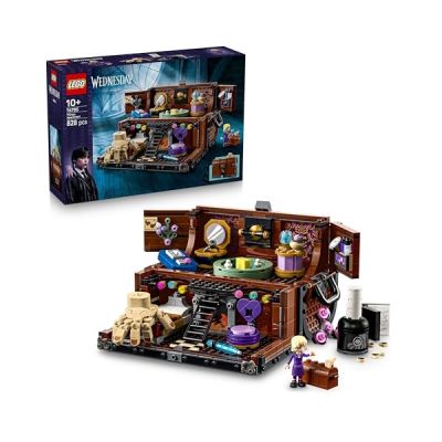 image LEGO Mercredi L’Appartement de La Chose - Jouet de Construction & Décoration - Mini-Poupée d'Enid & Figurine de la Chose - Accessoires - Cadeau pour Fille, Garçon, Ado Fan de la Série dès 10 ans 76785