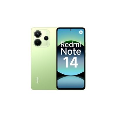 image XIAOMI Redmi Note 14 Smartphone, 8+256Go, Vert, Système de caméra AI 108MP, Batterie de 5500mAh, Affichage de Soins oculaires 120 Hz, fonctionnalités AI (Pas de Chargeur Inclus)