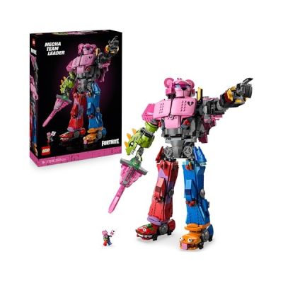LEGO Fortnite Mecha Team Leader Figure - Display Model Kit INCL. a Sword & a Minifigure - Collectible Gift for Adult Video Gaming Fans - 77078