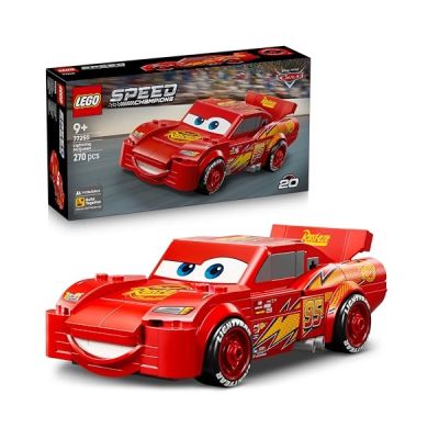 image LEGO Speed Champions | Flash McQueen - Jouet Voiture de Course - Maquette Collector - Cadeau Disney pour Garçon ou Fille dès 9 Ans & Fans du Film Cars de Pixar 77255