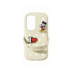 image produit SAMSUNG Crocs Coque en Silicone Galaxy S25+, 2 Charms Jibbitz Originaux Inclus, Beige