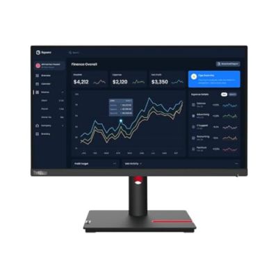 Lenovo ThinkVision T22i-30 - Écran LED - 21.5 - 1920 x 1080 Full HD (1080p) @ 60 Hz - IPS - 250 cd/m² - 1000:1 - 4 ms - HDMI VGA