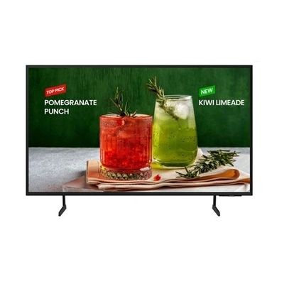 BE75D-H - 75\'\' TV LCD retro-eclairee par LED - Crystal UHD - 4K - pour signalisation numerique